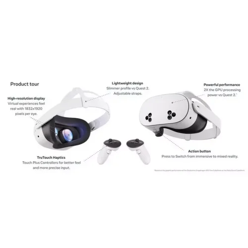 META QUEST 3S VR GAMING HEADSET - ALEZAY KUWAIT - META KUWAIT