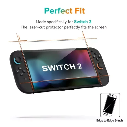 Nintendo Switch 2 Screen Protector - Alezay Kuwait - Nintendo Kuwait