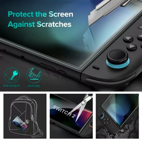 Nintendo Switch 2 Screen Protector - Alezay Kuwait - Nintendo Kuwait
