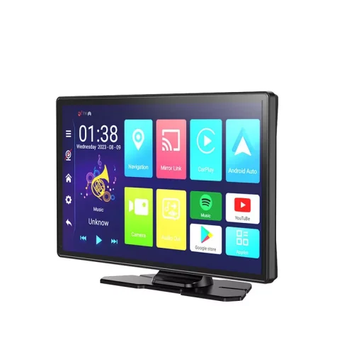 Porodo 9-inch Android Carplay Tablet with DVR Unlimited Multimedia and Video Recording - Alezay Kuwait - Porodo Kuwait