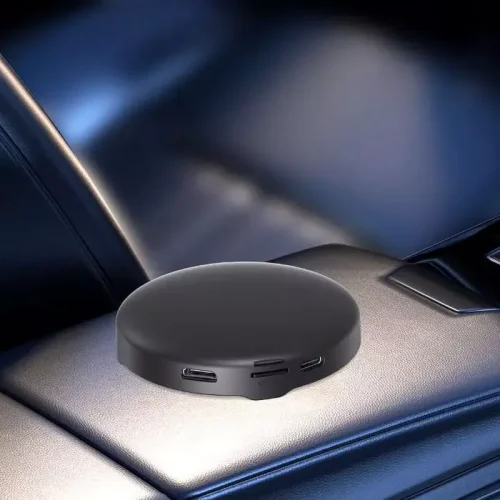 Porodo Wireless Carplay & 4G Router Android 13 Carplay Box - Alezay Kuwait - Porodo Kuwait