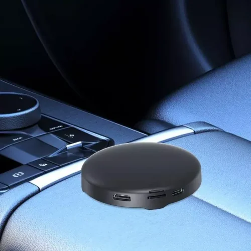 Porodo Wireless Carplay & 4G Router Android 13 Carplay Box - Alezay Kuwait - Porodo Kuwait
