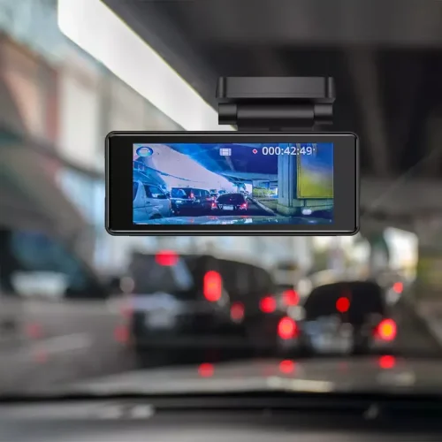 Powerology Dual Recording Dash Camera - Powerology Kuwait - Alezay Kuwait