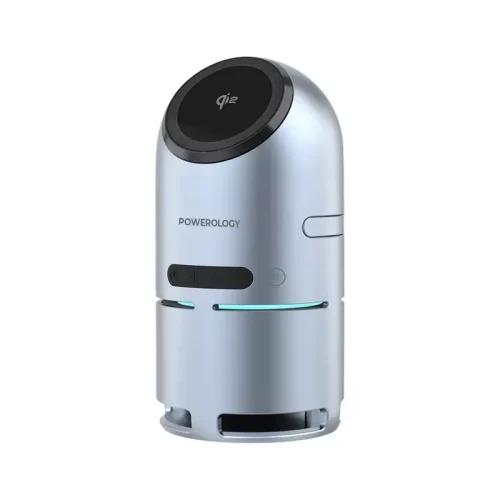 Powerology Qi2 Speaker Charge Station (PWCUQC039) - Alezay Kuwait - Powerology Kuwait
