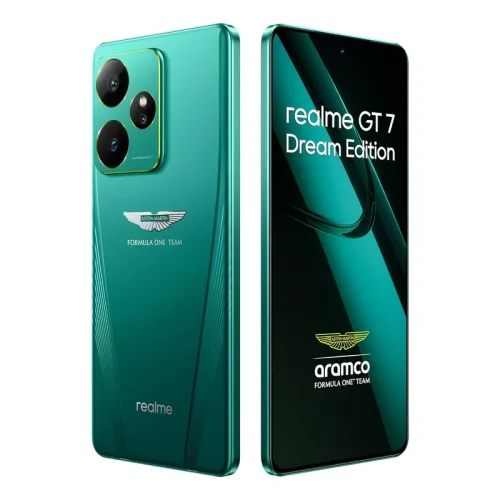 Realme GT 7 Dream Edition Limited Edition - Aston Martin Green - Alezay Kuwait - Realme Kuwait