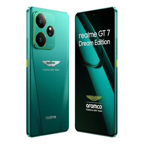 Realme GT 7 Dream Edition Limited Edition - Aston Martin Green - Alezay Kuwait - Realme Kuwait
