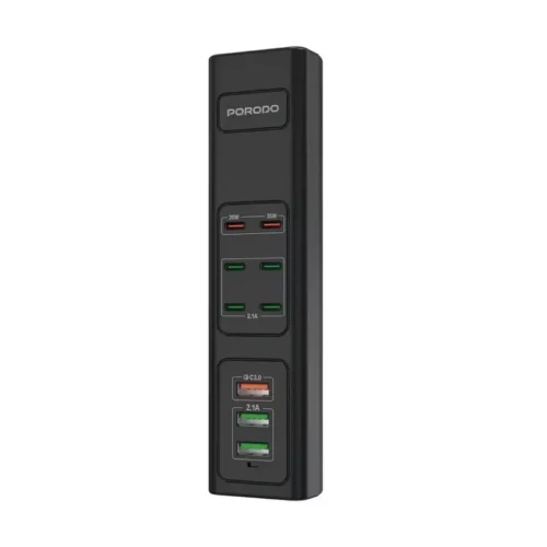 Porodo 85W Multi-Port USB Charging HUB - Alezay Kuwait - Porodo Kuwait