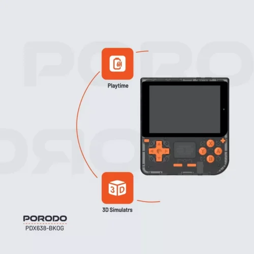 Porodo Gaming Retro Arcade Gaming Console - Alezay Kuwait - Porodo Kuwait
