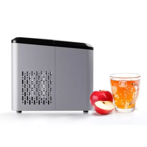 Porodo Lifestyle Portable Outdoor Ice Cube Machine - Sliver - Alezay Kuwait - Porodo Kuwait