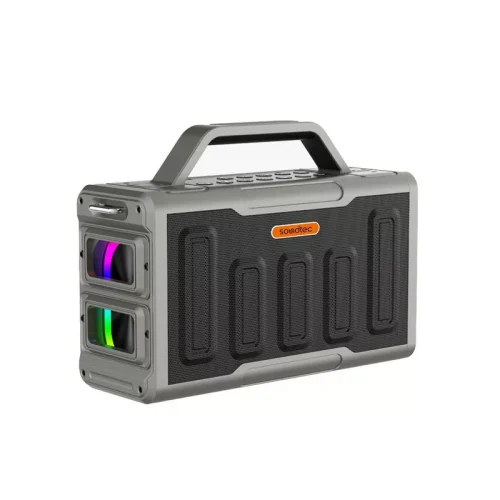 Porodo Soundtec Surge 2.2 Channel Party Speaker - Black - Alezay Kuwait - Porodo Kuwait