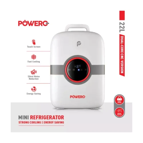 Powero+ 22L Mini Refrigerator Dual core CNC version - Alezay Kuwait - Powerology Kuwait