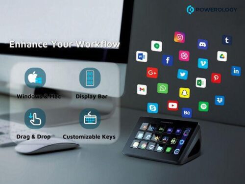 Powerology Stream Deck (Interactive Buttons & Custom Software) - Alezay Kuwait - Powerology Kuwait