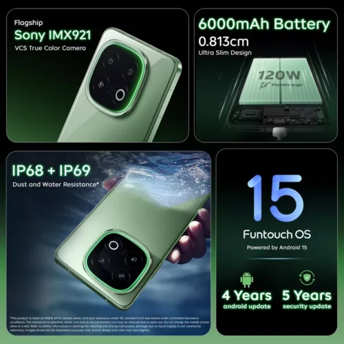 VIVO IQOO 13 5G - ACE GREEN - ALEZAY KUWAIT - VIVO KUWAIT