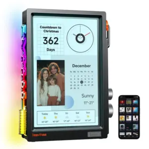 DIVOOM TIMES FRAME - BLACK - ALEZAY KUWAIT - DIVOOM KUWAIT