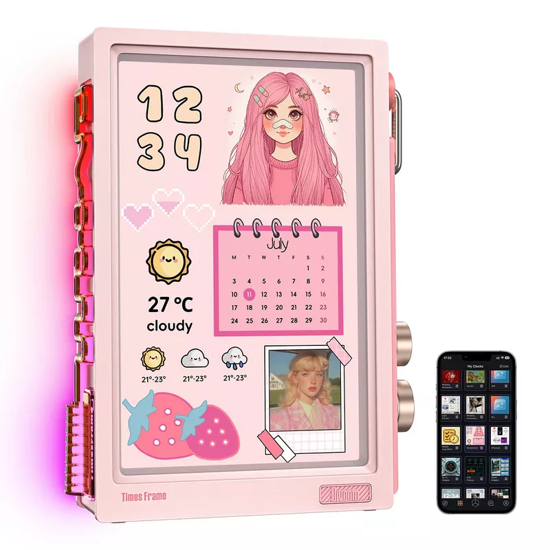 Divoom Times Frame スマートフォトフレーム Amazon | Divoom Times Frame スマートデジタルフォトフレーム