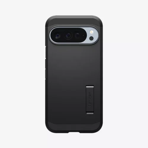 Google Pixel 10 Pro XL Case Tough Armor Magfit Spigen - Black - Alezay Kuwait - Spigen Kuwait
