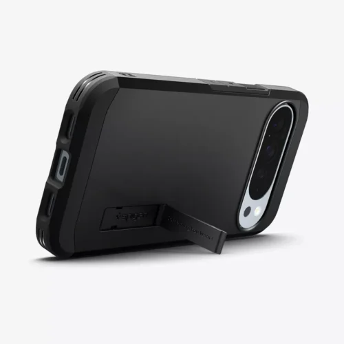 Google Pixel 10 Pro XL Case Tough Armor Magfit Spigen - Black - Alezay Kuwait - Spigen Kuwait