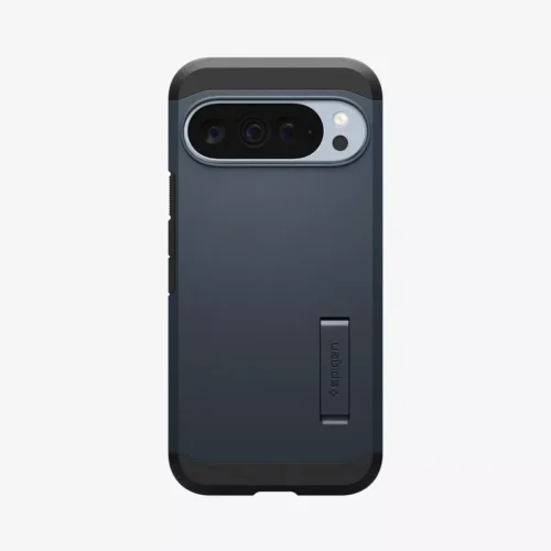 Google Pixel 10 Pro XL Case Tough Armor Magfit Spigen - Metal Slate - Alezay Kuwait - Spigen Kuwait