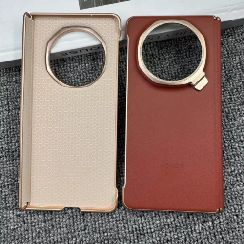 Honor Magic V5 Leather Protective Case (Official) - Alezay Kuwait - Honor Kuwait