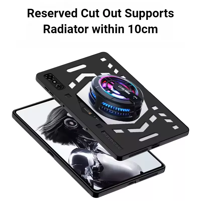 REDMAGIC Astra Cooling Protective Case - Black - Alezay Kuwait - REDMAGIC Kuwait