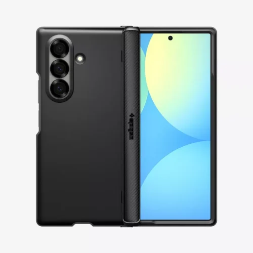 Samsung Galaxy Z Fold 7 Case Slim Armor Pro Magfit Spigen - Black - Alezay Kuwait - Spigen Kuwait
