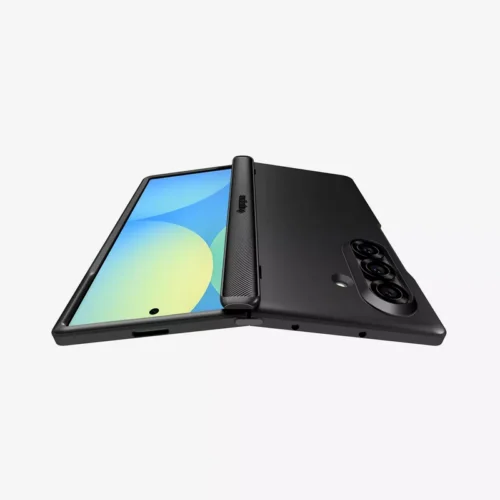 Samsung Galaxy Z Fold 7 Case Slim Armor Pro Magfit Spigen - Black - Alezay Kuwait - Spigen Kuwait