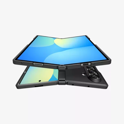 Samsung Galaxy Z Fold 7 Case Tough Armor Pro Magfit Spigen - Black - Alezay Kuwait - Spigen Kuwait