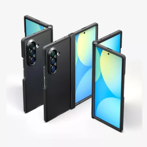 Samsung Galaxy Z Fold 7 Case Tough Armor Pro Magfit Spigen - Black - Alezay Kuwait - Spigen Kuwait