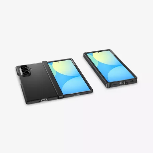 Samsung Galaxy Z Fold 7 Case Tough Armor Pro Magfit Spigen - Black - Alezay Kuwait - Spigen Kuwait