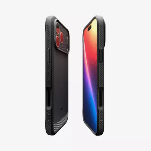 Apple iPhone 17 Pro Max Case Rugged Armor Magfit Spigen - Apple iPhone 17 Pro Case Rugged Armor Magfit Spigen - Alezay Kuwait - Spigen Kuwait