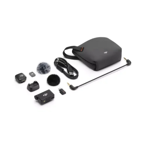 DJI Mic Mini (1 TX + 1 RX) - Wireless Microphone - Alezay Kuwait - DJI Kuwait