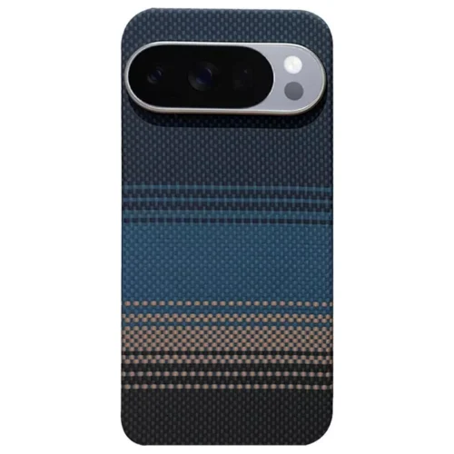 GOOGLE PIXEL 10 PRO ARAMIR CARBON FIBER CASE - GOOGLE PIXEL 10 PRO XL ARAMIR CARBON FIBER CASE - 1500D - BLUE