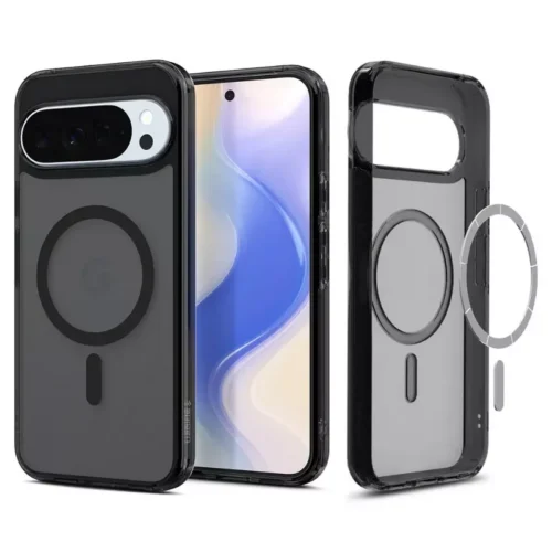 Google Pixel 10 Pro XL Case Ultra Hybrid Magfit Spigen - Frost Black - Alezay Kuwait - Spigen Kuwait