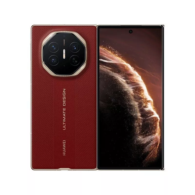 Huawei Mate XTs Ultimate Design Dual SIM, 16GB+1TB Folding Phone (Chinese Version) 23 Huawei Mate XTs Ultimate Design - Red - Alezay Kuwait - Huawei Kuwait