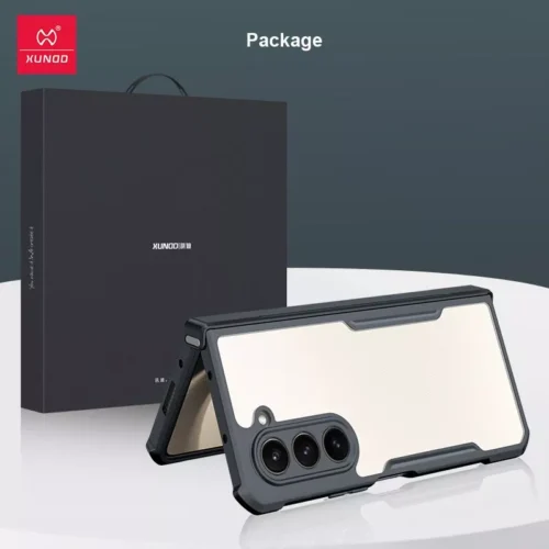 Samsung Galaxy Z Fold 7 Folding Cover by Xundd + Screen Protector - Alezay Kuwait