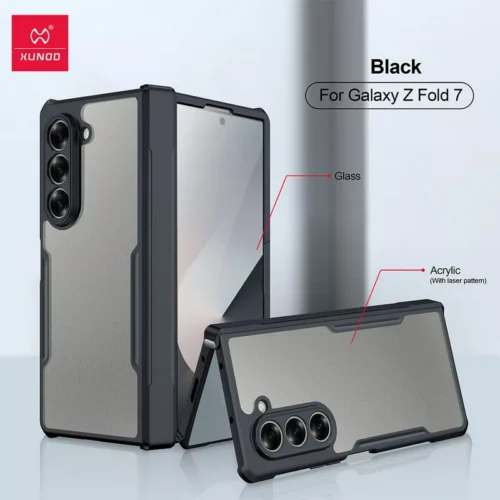 Samsung Galaxy Z Fold 7 Folding Cover by Xundd + Screen Protector - Alezay Kuwait