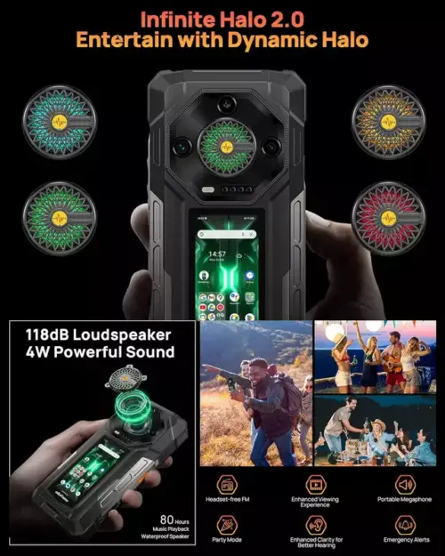 Ulefone Armor 33 Pro 5G 25500mAh Massive Battery with Dual-Screen Rugged Phone - Alezay Kuwait - Ulefone Kuwait