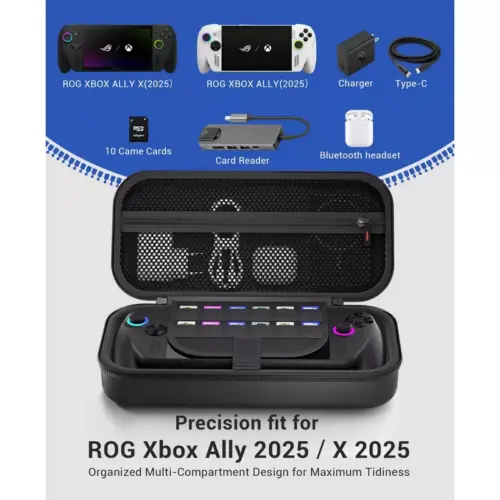 CoBak Carrying Case for ASUS ROG Xbox Ally X - Black - ASUS ROG Kuwait - Alezay Kuwait