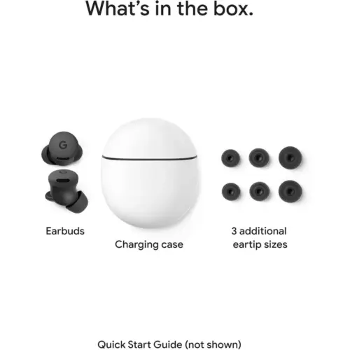 Google Pixel Buds 2a - Wireless Bluetooth Earbuds with Active Noise Cancellation - Hazel - Google Store Kuwait - Alezay Kuwait