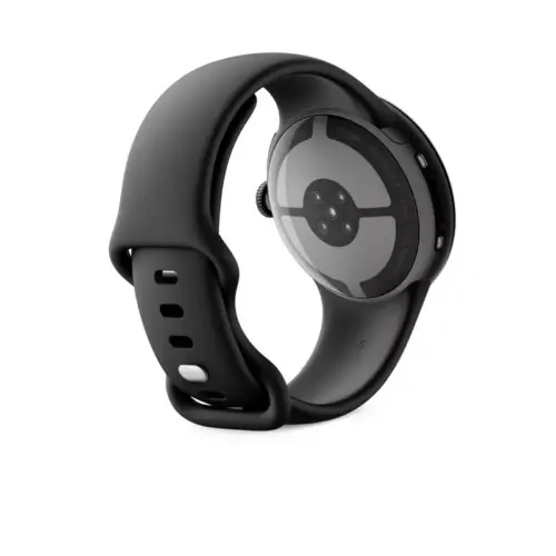 Google Pixel Watch 4 (41mm) - Matte Black Case with Obsidian Active Band - Alezay Kuwait - Google Store Kuwait