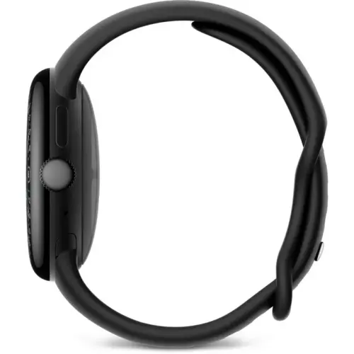 Google Pixel Watch 4 (41mm) - Matte Black Case with Obsidian Active Band - Alezay Kuwait - Google Store Kuwait