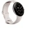 Google Pixel aWatch 4 (41mm) - Polished Silver Case with Porcelain Active Band - Alezay Kuwait - Google Store Kuwait
