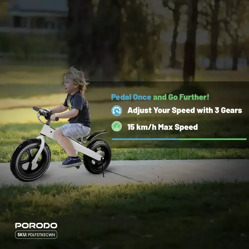 Porodo Lifestyle JoyCruiser Kids Electric Bike 20 Porodo Lifestyle JoyCruiser Kids Electric Bike - Porodo Kuwait - Alezay Kuwait