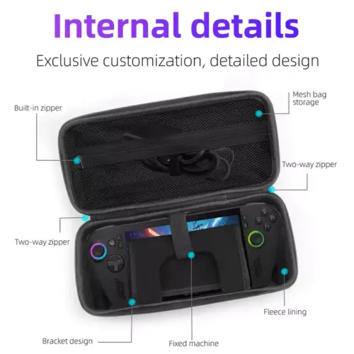 Portable Carrying Case for ASUS ROG Xbox Ally X - Alezay Kuwait - ROG Kuwait