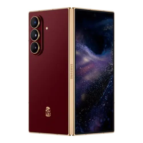Samsung Galaxy Z Fold 7 W26 LIMITED EDITION 5G - RED - ALEZAY KUWAIT - SAMSUNG KUWAIT - SAMSUNG W26