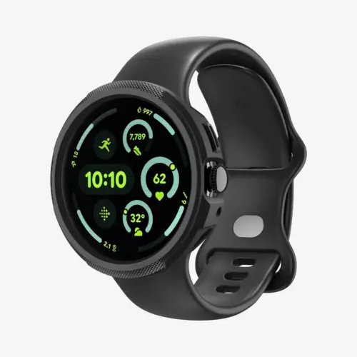 Spigen Liquid Air Case for Google Pixel Watch 4 with Charger Stand Protective TPU Cover - Alezay Kuwait - Spigen Kuwait