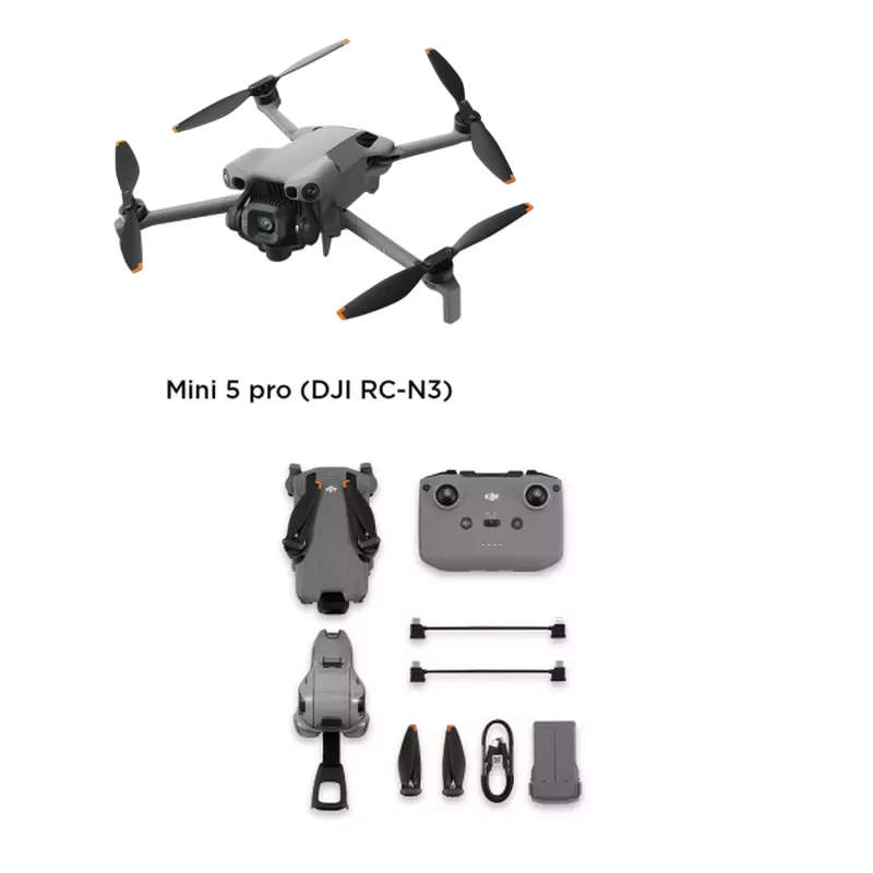 DJI Mini 5 Pro (DJI RC-N3) 1 DJI MINI 5 PRO (DJI RC-N3) - Alezay Kuwait - DJI Kuwait