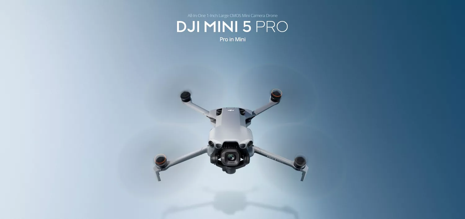 DJI MINI 5 PRO (DJI RC-N3) - Banner - Alezay Kuwait - DJI Kuwait