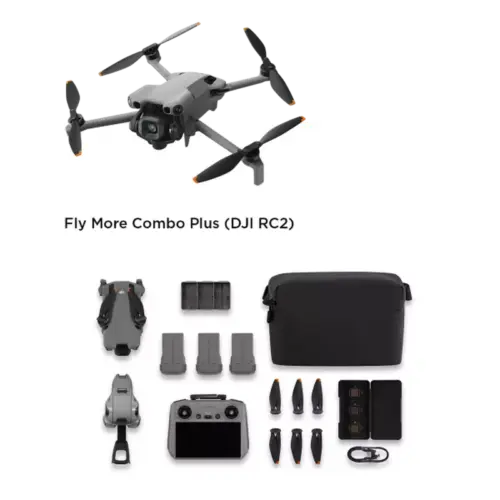 DJI Mini 5 Pro Fly More Combo Plus (DJI RC2) - Alezay Kuwait - DJI Kuwait