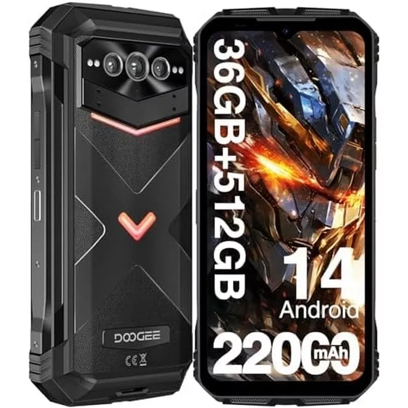 DOOGEE V Max Plus 512GB Memory, 36GB RAM (16GB+Up to 20GB Extended RAM), 22000mAh Large Battery 5G Rugged Smartphone (Global Version) 1 DOOGEE V Max Plus - Black - 22000mAh Large Battery 5G Rugged Smartphone - DOOGEE Kuwait - Alezay Kuwait
